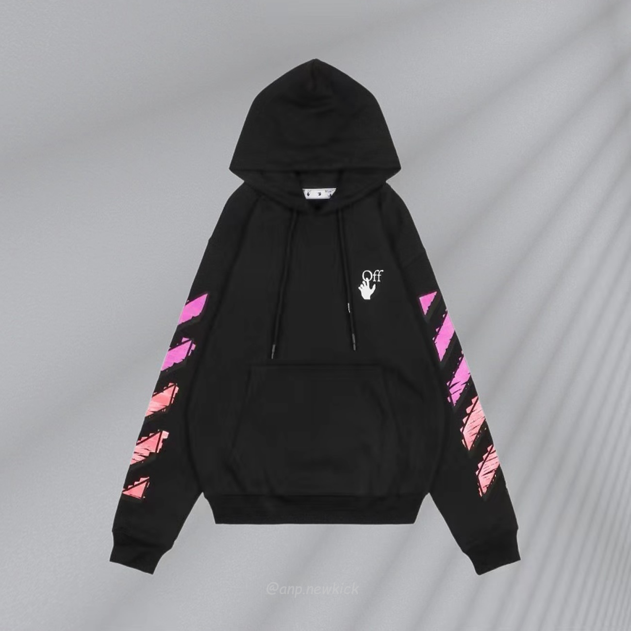 Off White Marker Hoodie Black Fuchsia Red Beige (25) - newkick.org